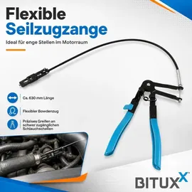 BITUXX Schlauchschellenzange 11 tlg