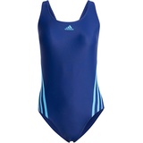 adidas 3S SWIMSUIT Schwimmanzug Damen blau, 42