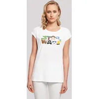 F4NT4STIC T-Shirt Star Wars Character Logo in weiß |