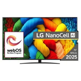 LG 75NANO81A3A 75" 4K Ultra HD LED Smart TV