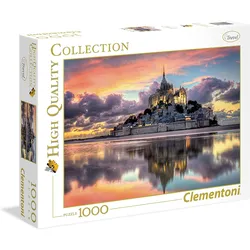Clementoni High Quality Collection Puzzle "Mont Saint Michel" 1000 Teile