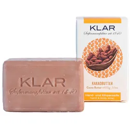 Klar Kakaobutterseife 100 g