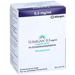 LUMIGAN 0,3 mg/ml Augentropfen im Einzeldosisbeh. 30X0,4 ml