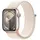 Apple Watch Series 9 GPS 41 mm Aluminiumgehäuse polarstern, Sport Loop polarstern One Size