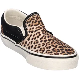 Vans Classic Slip-On Damen Black/Leopard 39