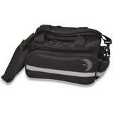 Filmer Gepäckträgertasche Multi schwarz/silber