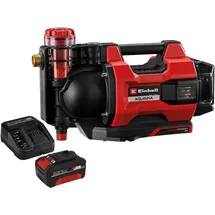 Einhell Akku-Gartenpumpe AQUINNA  18/30 F LED Automatic 3.000 l/h inkl. 1 x 4,0 Ah Akku