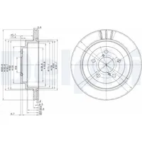 Delphi Bremsscheibe BG3154