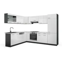Vicco Eckküche R-Line, 227 x 287 cm AP Marmor