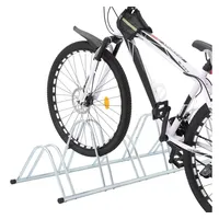 vidaXL Fahrradständer für 6 Fahrräder Freistehend