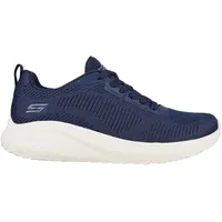 SKECHERS BOBS MEMORY FOAM DAMEN SCHNÜRHALBSCHUHE SNEAKER GR . 37,5 BLAU  *NEU*