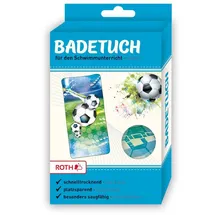 ROTH Badetuch 60 x 120 cm Fußball