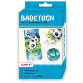 ROTH Badetuch 60 x 120 cm Fußball