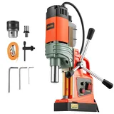 Vevor Magnetbohrmaschine 1350 W 50 mm Bohrdurchmesser, 12500 N Leistung, tragbare magnetische Bohtanlage mit einstellbarer Drehzahlen