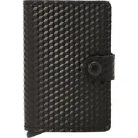 Secrid Miniwallet Cubic Unisex Kartenetui schwarz-rot