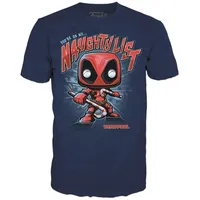 Funko Pop! & Tee: Arvel - Deadpool HLD - Medium - Marvel - T-Shirt - Kleidung mit Vinyl-Sammelfigur - Geschenkidee - Spielzeug und Kurzärmeliges Top Für Erwachsene Männer und Frauen