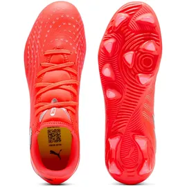 Puma Future 9 Play AG/FG Damen glowing red/puma white/puma black/puma silver 42