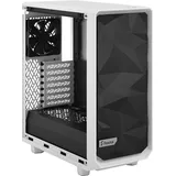 Fractal Design Meshify 2 Compact White TG Clear Tint Midi Tower Gaming Gehäuse