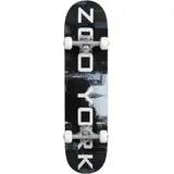 Zoo York Skateboard für Kinder City 7.25" Chrysler SCHWARZ|bunt 7.25"