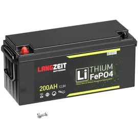LANGZEIT Batterien LiFePO4 200Ah 12V Lithium Batterie