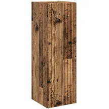 vidaXL Badezimmerschrank Altholz 33 x 34,5 x 100 cm