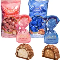 Lindt  Fioretto Marzipan & Nougat je 600g Crisp-Hülle Vollmilch Schokolade 1200g