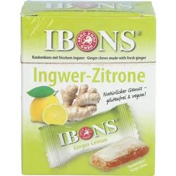 Ibons Ingwer Zitrone 60G Box Kaubonbons 60 G