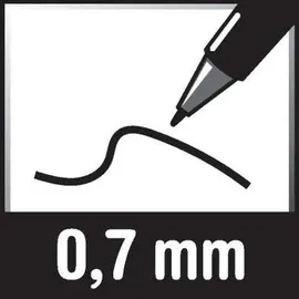 Rotring Druckbleistift Tikky 3 St. Schwarz