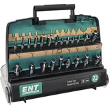 ENT European Norm Tools ENT Fräserkassette HW 22-teilig in Kunststoffbox