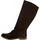 felmini wide fit Stiefel Stiefel Veloursleder - Braun - 41