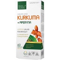 Medica Herbs Kurkuma + Piperin 600 mg, 60 Kapseln