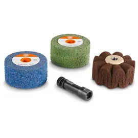 Fein Edelstahl-Set Satinieren Profile