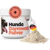 PEZZ Hunde Probiotika & Präbiotika (42 Mrd. KBE, 3 Bakterienstämme +Inulin) | Darmaufbau, Darmsanierung & bei Durchfall/Blähungen | Ideal nach Wurmkur & Magen Darm Infekt | 300g