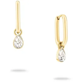 Echtzeit Creolen Like Diamonds Edelstahl 123456 0,5