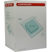 NOBAMED MULLKOMPRESSEN 5X5CM 8F steril