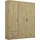 Rauch Drehtürenschrank VOYAGER 140 x 194 x 53 cm Braun