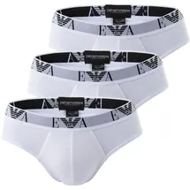 Emporio Armani Slip unifarben weiß XL 3er Pack