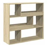 vidaXL Bücherregal Sonoma-Eiche 100 x 33 x 94,5 cm Braun