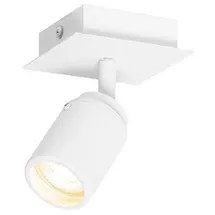 QAZQA Moderner Badezimmerspot weiß quadratisch IP44 - Ducha