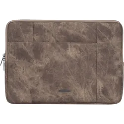 Rivacase 8904 Beige 14" Sleeve aus Kunstleder Tasche