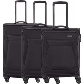 Travelite Chios Koffer-Set 3-tlg. schwarz
