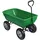Wiltec Bollerwagen mit Kippfunktion 125 l grün