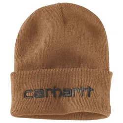 Rippstrickmütze TELLER HAT, braun - braun