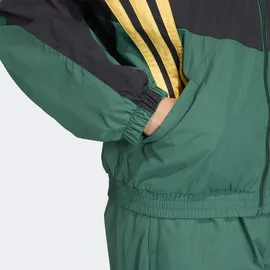 adidas Trainingsjacke ADIDAS ORIGINALS "SANTIAGO TT", Herren, Gr. XL, collegiate grün, Obermaterial: 100% Polyamid, Jacken Trainingsjacke