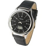 Elegante MARQUIS Herren Funkuhr deutsches Funkwerk Edelstahl Armbanduhr 964.4114