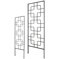 WINDHAGER Rankgitter ZEN 122 x 30 cm Schwarz