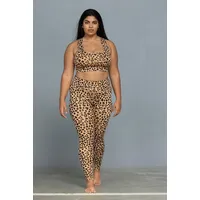 Hey Honey Leggings in Leo Biscuit | Gr.: S
