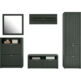 Home Affaire ASCOT Garderoben-Set 5 Stk 0 x 0 x 0 grün