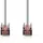 Nedis Cat 6 Kabel | RJ45 Stecker | RJ45 Stecker | S/FTP 7.50 m | rund | LSZH | Grau | Plastikbeutel