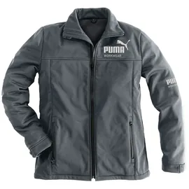 Puma Workwear Puma Softshell-Arbeitsjacke Champ stahlgrau/carbon